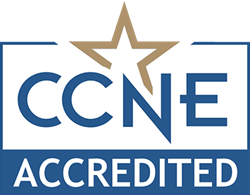 CCNE Accredited logo